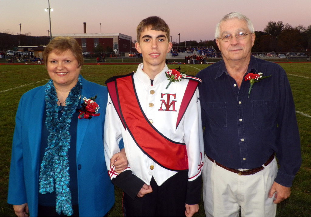 Senior Night on field