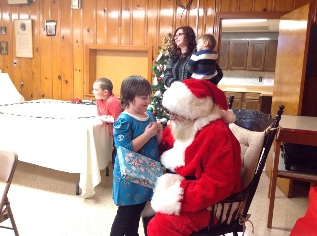 Talking to Santa